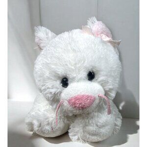 2006 TY TART the Cat Classic Plush 10" Soft White Stuffed Animal HTF No Hang Tag